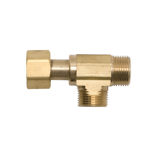 Raccord en T en laiton 3/8" comp X 1/4" comp PlomSource - Quincaillerie G.H. Berger