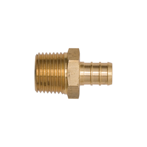 Adaptateur en laiton 1/2" (M) NPT X 1/2" Pex PlomSource - Quincaillerie G.H. Berger