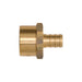 Adaptateur en laiton 3/4" Pex X 1/2" (F) NPT PlomSource - Quincaillerie G.H. Berger