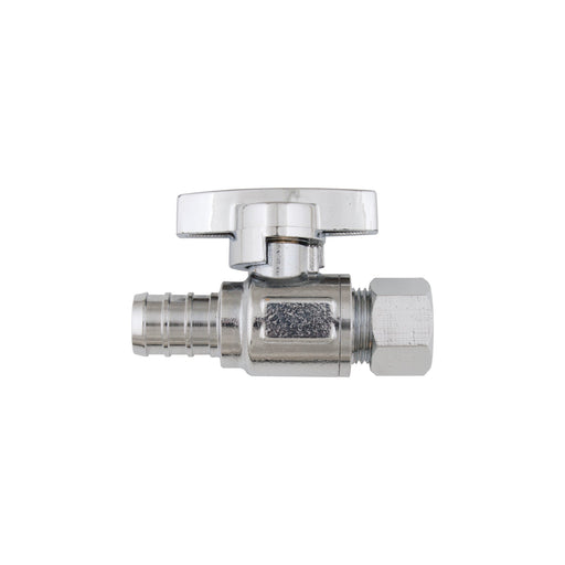 Valve à bille droite miniature 1/2" Pex X 5/8" comp PlomSource - Quincaillerie G.H. Berger