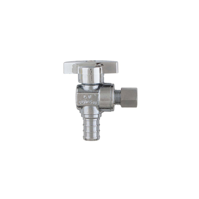 Valve à bille angulaire miniature 1/2" Pex X 5/8" comp PlomSource - Quincaillerie G.H. Berger