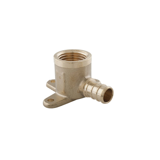 Coude de fixation en laiton pour tuyau Pex 3/4" Pex X 1/2" (F) NPT PlomSource - Quincaillerie G.H. Berger