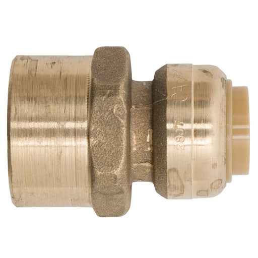 Adaptateur Sharkbite 3/4" FPT X 1/2" connexion rapide PlomSource - Quincaillerie G.H. Berger
