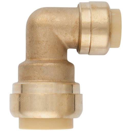 Coude en laiton 90º Sharkbite 3/4" X 1/2" PlomSource - Quincaillerie G.H. Berger