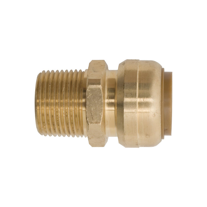 Adaptateur droit 3/4" Sharkbite à 1/2" MPT PlomSource - Quincaillerie G.H. Berger