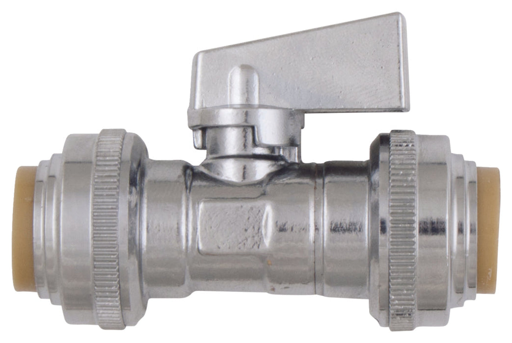 Valve droite 1/2" Sharkbite PlomSource - Quincaillerie G.H. Berger