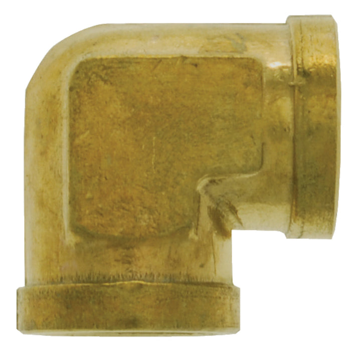 Coude 90º en laiton 1/4" (F) NPT PlomSource - Quincaillerie G.H. Berger