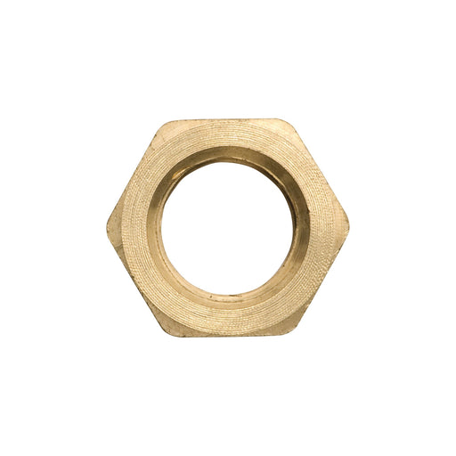 Écrou de blocage en laiton 3/8" (F) NPT PlomSource - Quincaillerie G.H. Berger