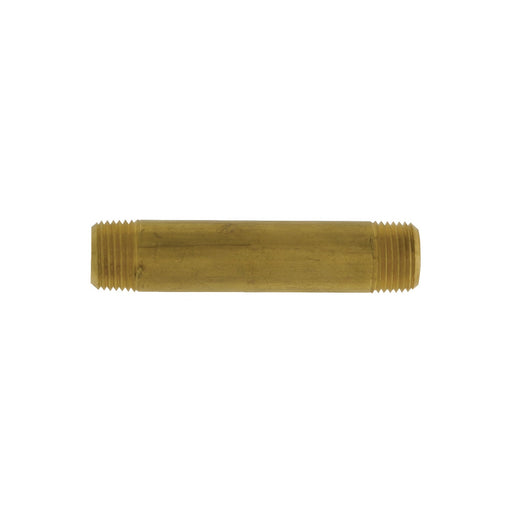 Mamelon de tuyau en laiton 1/8" X 2" PlomSource - Quincaillerie G.H. Berger