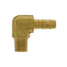 Coude en laiton 90º 3/8" cannelé X 1/4" (M) NPT PlomSource - Quincaillerie G.H. Berger
