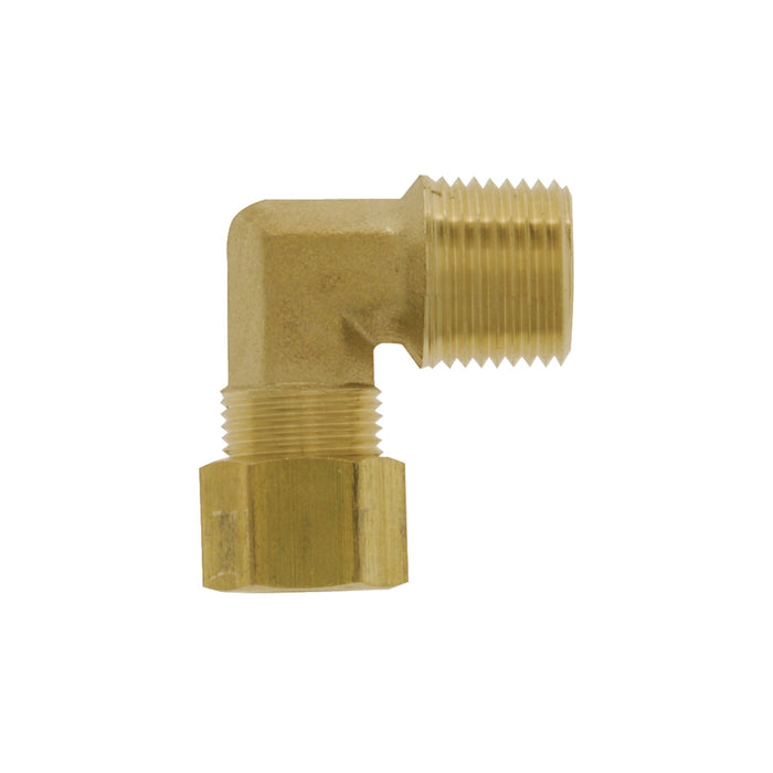 Coude en laiton 90º 1/4" comp X 1/8" (M) NPT PlomSource - Quincaillerie G.H. Berger