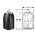 Mandrin sans clé 2mm - 13 mm, prise 1/2"-20 Porta - Quincaillerie G.H. Berger