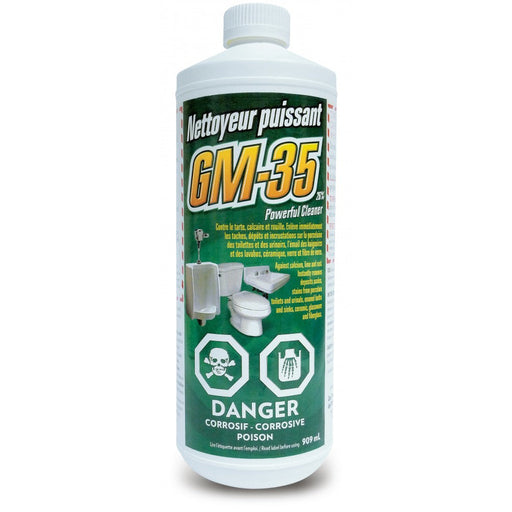 Nettoyant puissant pour les salles de bain - 909 mL Les produits de plomberie GM inc. - Quincaillerie G.H. Berger