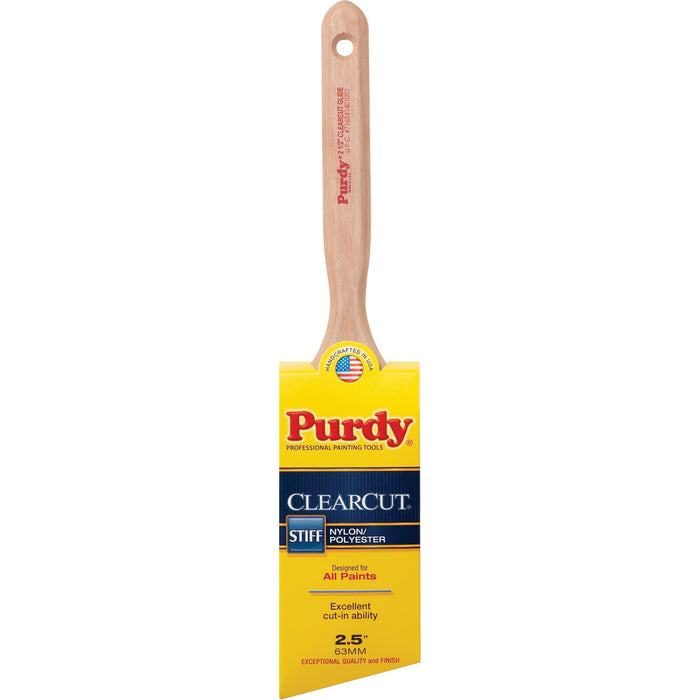 Pinceau en nylon Clearcut avec poignée de bois 2-1/2" X 5/8" Purdy