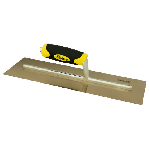 Truelle à finition Ergogrip 4" X 14" en acier inoxydable Richard - Quincaillerie G.H. Berger