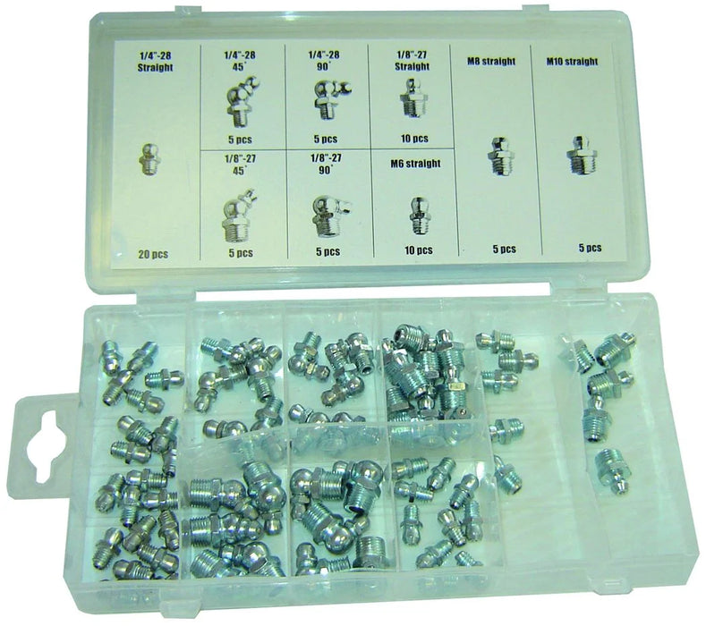 Ensemble d'embouts à graisser Rodac - 70 pièces - Quincaillerie G.H. Berger