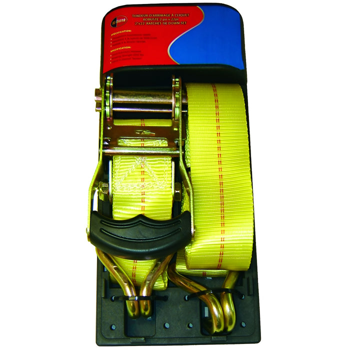 Sangle à cliquet robuste 2" X 22'