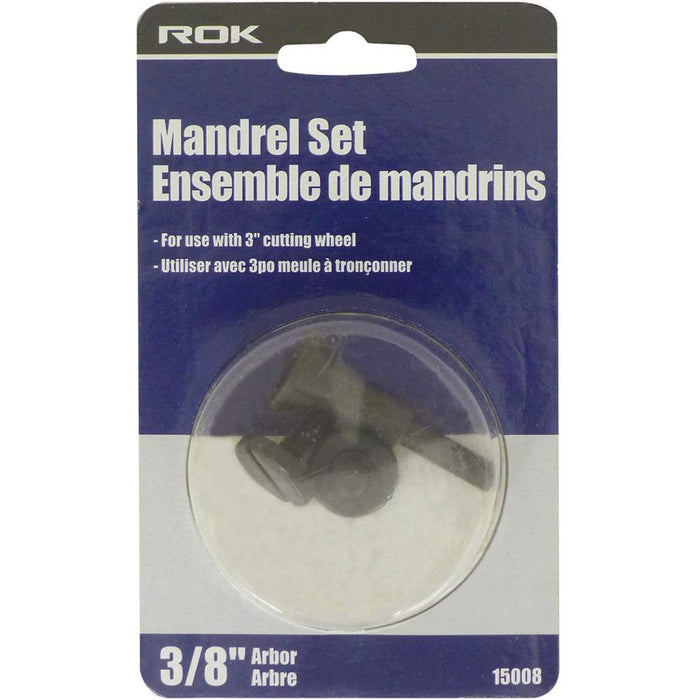 Ensemble de mandrin pour outil rotatif 3/8" X 1/4" ROK - Quincaillerie G.H. Berger