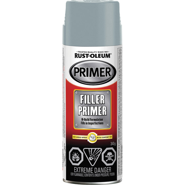 Mastic apprêt gris en aérosol Rust-Oleum - 340 g - Quincaillerie G.H. Berger
