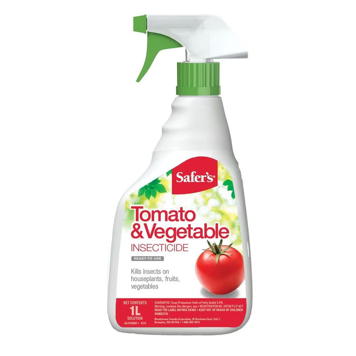 Insecticide pour légumes prêt à l'emploi Safer's - 1 L - Quincaillerie G.H. Berger