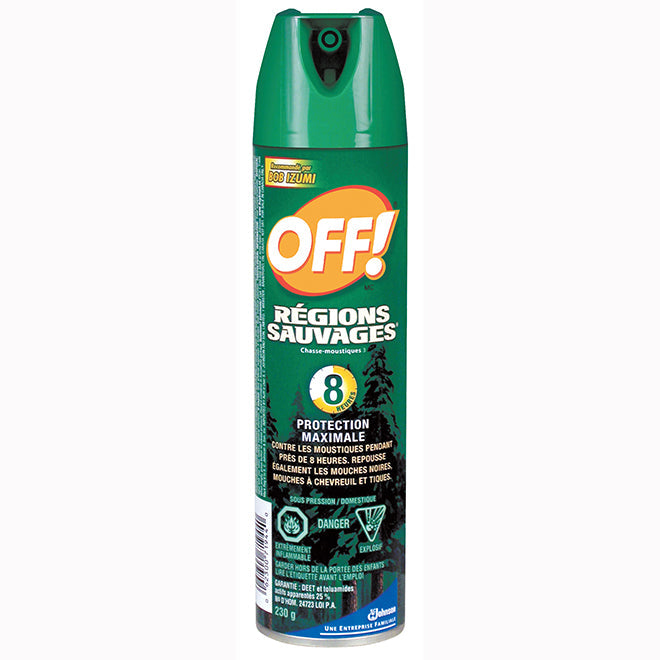 Chasse-moustique OFF! Pour régions sauvages - 230 g SC Johnson
