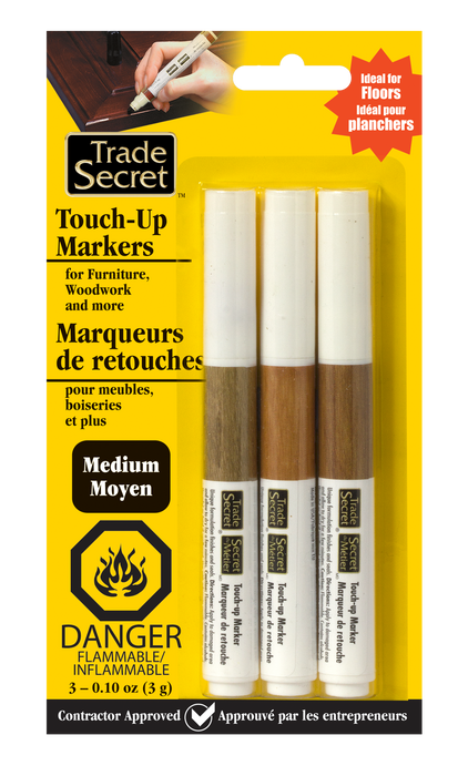 Marqueur de retouches  - Tons moyens - Paquet de 3 Secret du métier