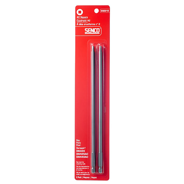 Embout Duraspin SQ2 X 221 mm Senco - Quincaillerie G.H. Berger
