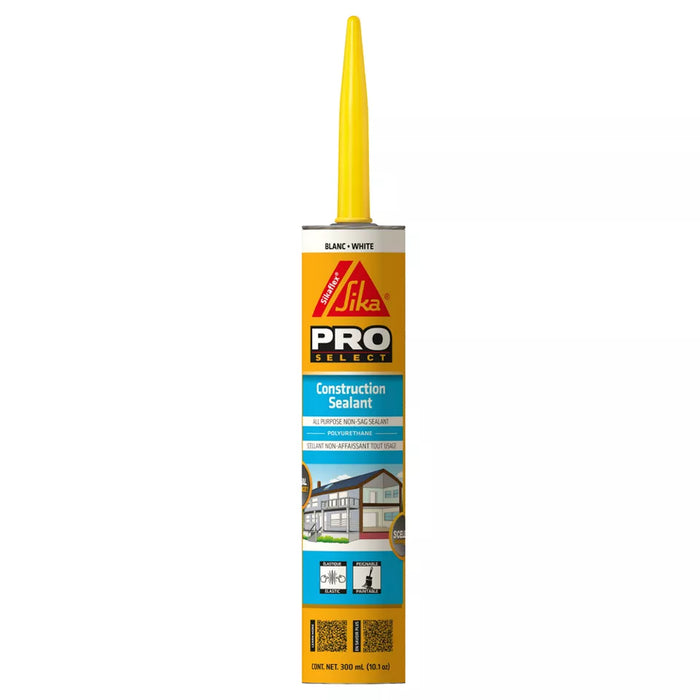 Scellant à construction Sikaflex - Blanc - 295 mL