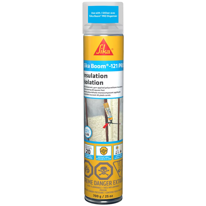 Mousse d'isolation polyuréthane Sikaboom121 - 27 oz