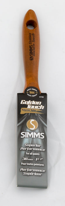 Pinceau droit de performance Golden Touch T. Simms 1-1/4" SIMMS