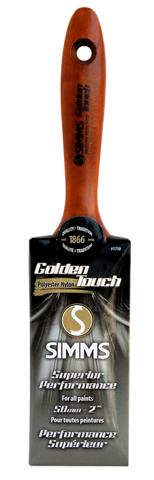 Pinceau droit performance Golden Touch T. Simms 2" SIMMS
