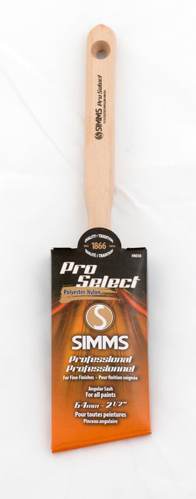 Pinceau angulaire Pro Select T. Simms 2-1/2" SIMMS