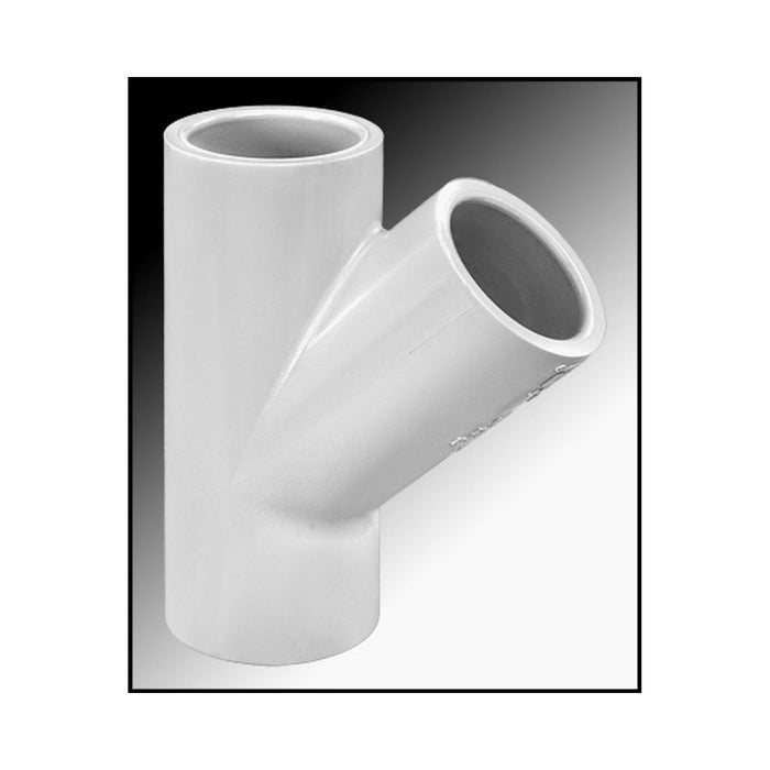 Raccord en Y en PVC blanc 2" Spears - Quincaillerie G.H. Berger