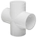 Croix en PVC blanc SCH40 2" Spears - Quincaillerie G.H. Berger