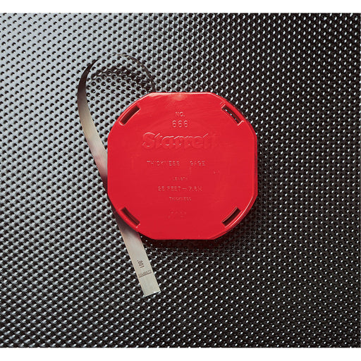 Jauge d'épaisseur en ruban 0.25 mm X 25' Starrett - Quincaillerie G.H. Berger