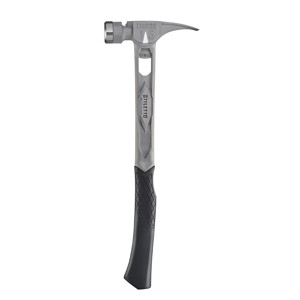 STILETTO Marteau usiné avec manche courbé 15 oz