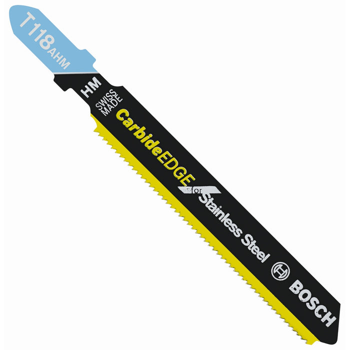 Lame Edge au cabure à inox, en «T» (3-1/4"x24dpp)