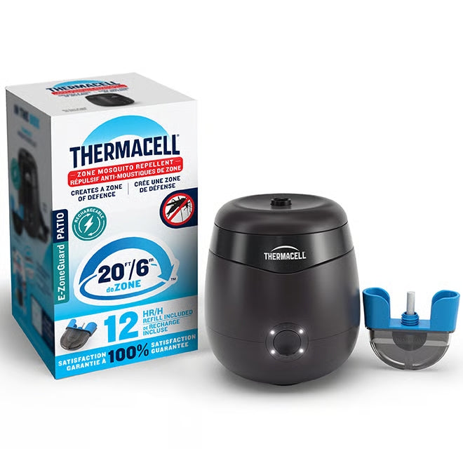 Répulsif à moustique rechargeable 12 heures Thermacell - Quincaillerie G.H. Berger