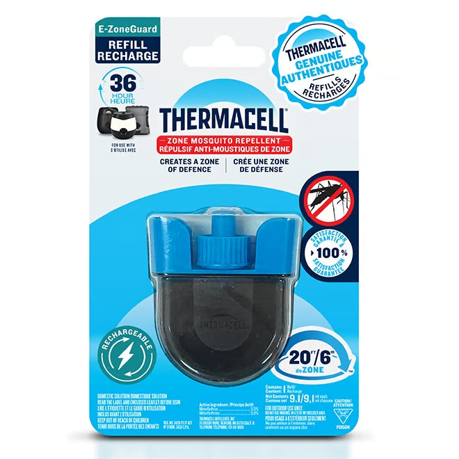 Recharge pour répulsif à moustique rechargeable 36 heures Thermacell - Quincaillerie G.H. Berger