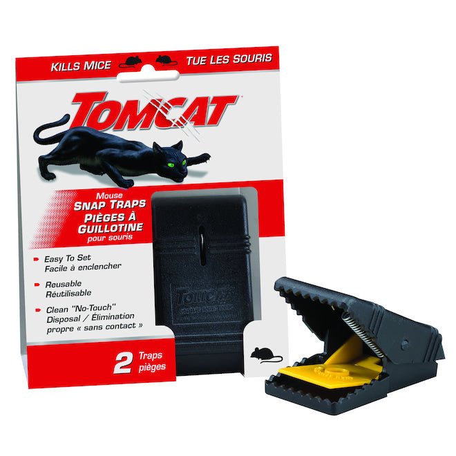 Piège à souris en guillotine Tomcat - Paquet de 2