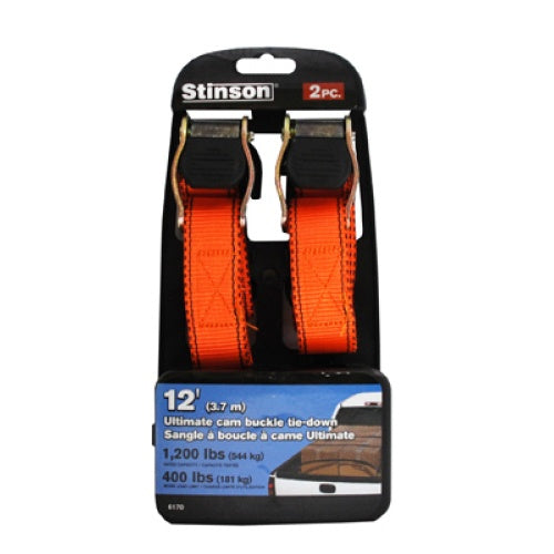 Sangle à boucle Ultimate 12' - Paquet de 2 - Quincaillerie G.H. Berger