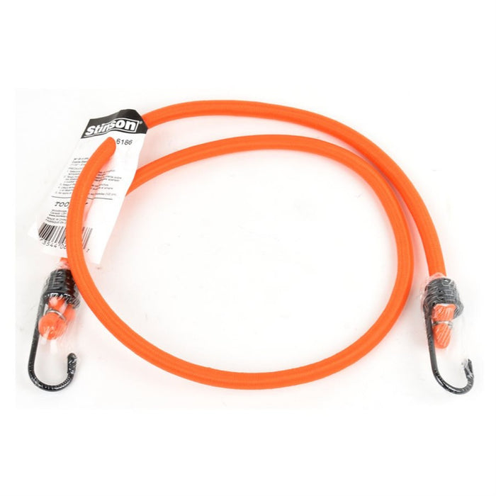 Bande élastique orange avec crochets 36"