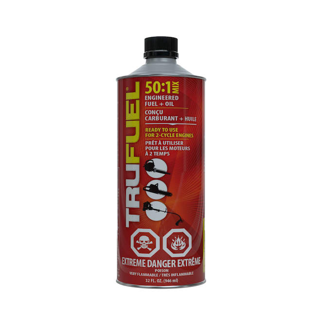 Carburant et huile prémélangé pour moteur deux temps - 946 mL TRUFUEL