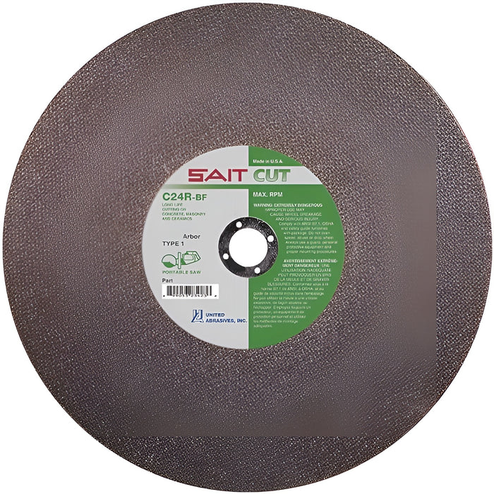 Meule de tronçonneuse pour béton 12"