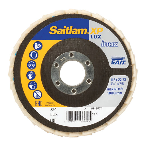 Disque de polissage SAITLAM XP LUX 4-1/2" United Abrasives - Quincaillerie G.H. Berger