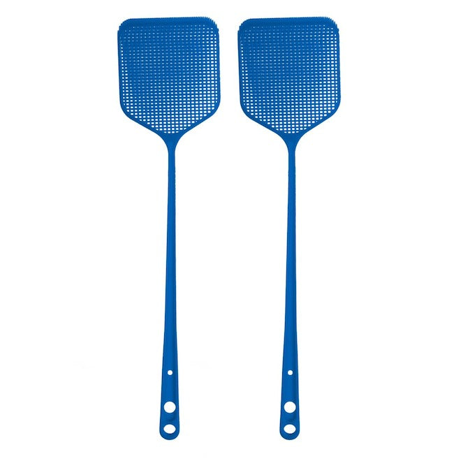 Tue-mouche en plastique bleu Valu+ - Paquet de 2 VALU+