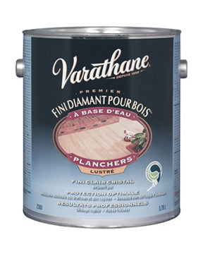 Vernis à plancher à base d'eau lustré - 3.78 L Varathane - Quincaillerie G.H. Berger