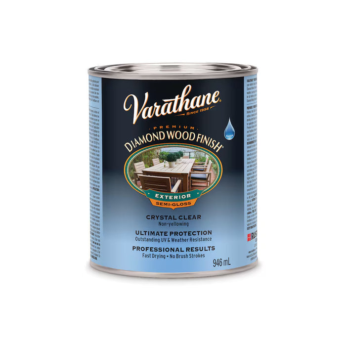 Vernis diamant extérieur pour le bois lustré - 946 mL