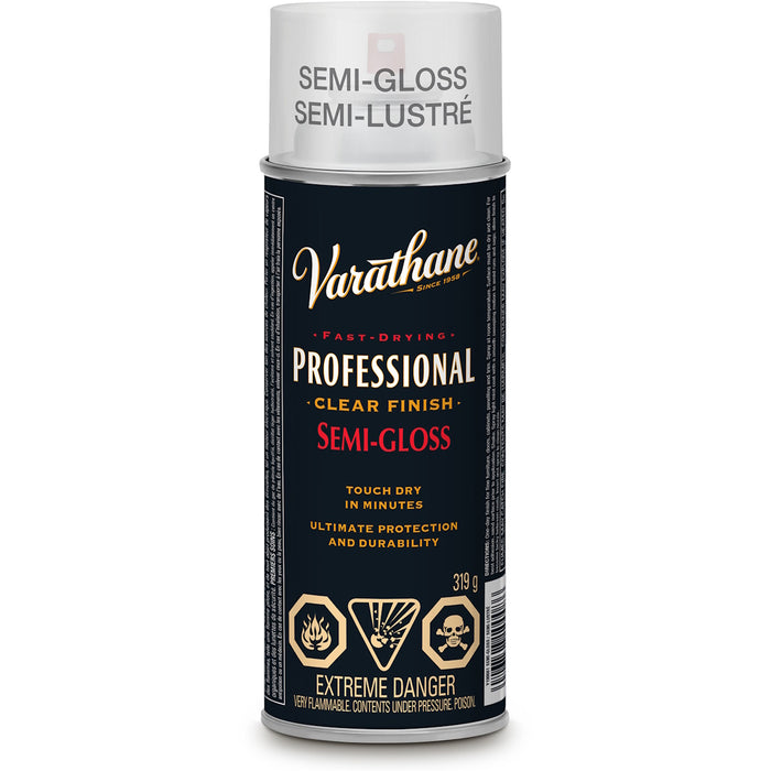 Vernis Professionnel clair pour bois à base d'huile semi-lustré - Aérosol