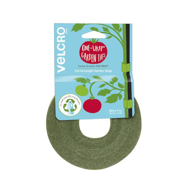 Courroie à jardin en velcro 35' X 1/2" VELCRO